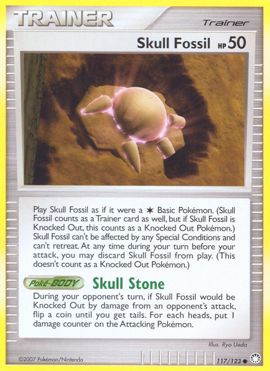 Skull Fossil - 117/123 - Mysterious Treasures