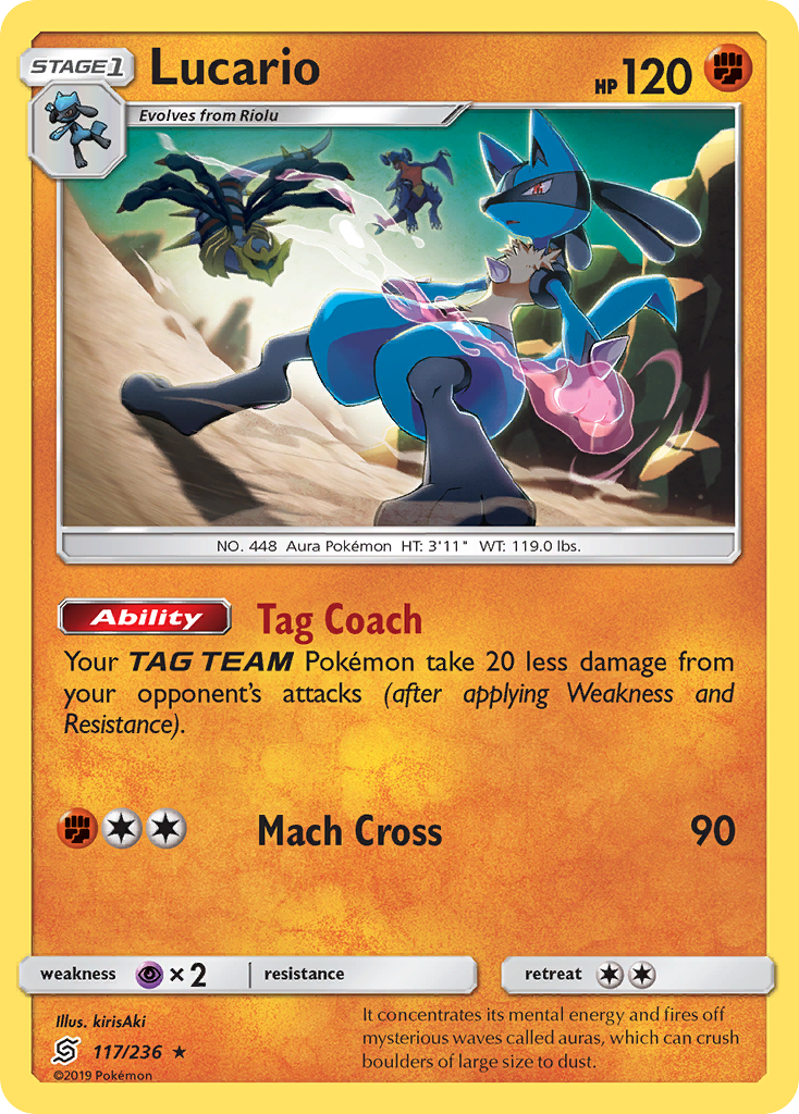 Lucario - 117/236 - Unified Minds