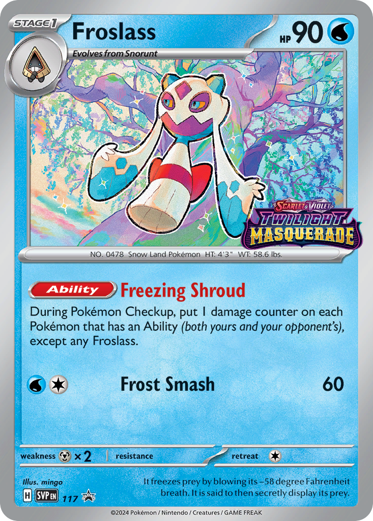 Froslass - 117/148 - Scarlet & Violet Promos