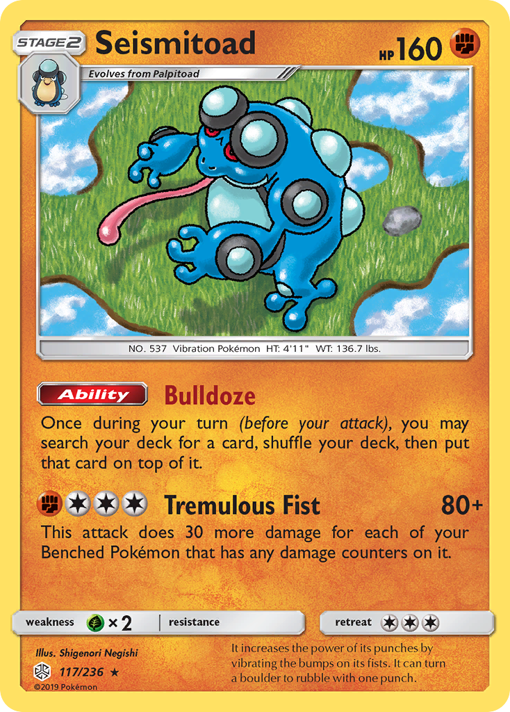 Seismitoad - 117/236 - Cosmic Eclipse