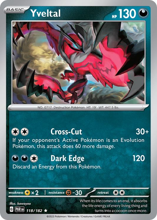 Yveltal - 118/182 - Paradox Rift