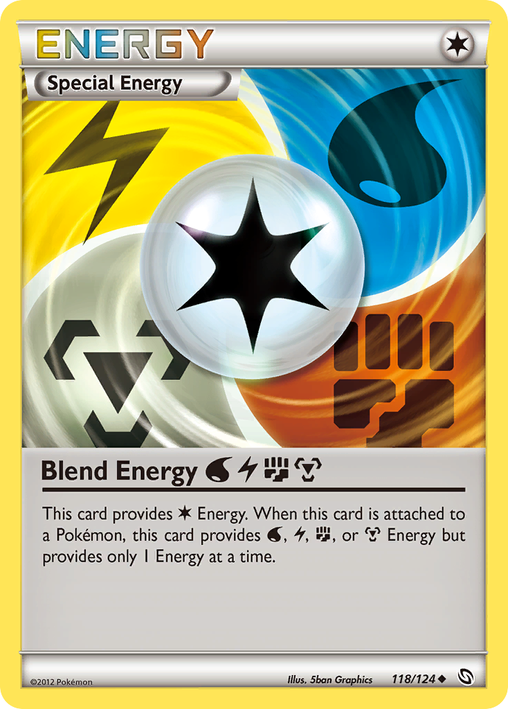 Blend Energy WaterLightningFightingMetal - 118/124 - Dragons Exalted