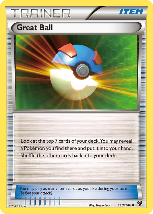 Great Ball - 118/146 - XY