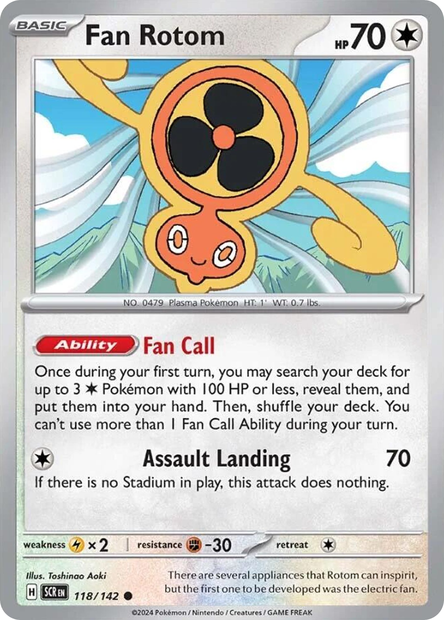 Fan Rotom - 118/142 - Stellar Crown