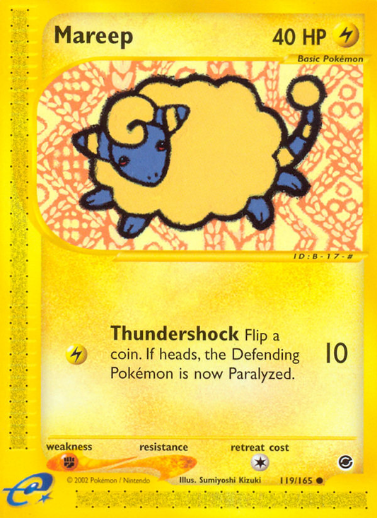 Mareep - 119/165 - Expedition Base Set