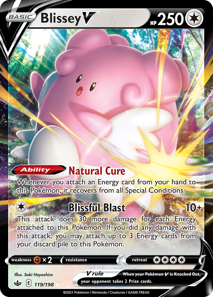 Blissey V - 119/198 - Chilling Reign