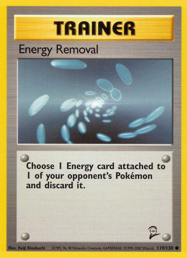 Energy Removal - 119/130 - Base Set 2