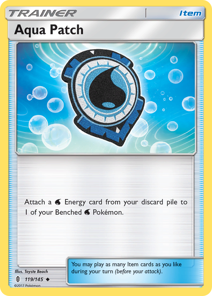 Aqua Patch - 119/145 - Guardians Rising