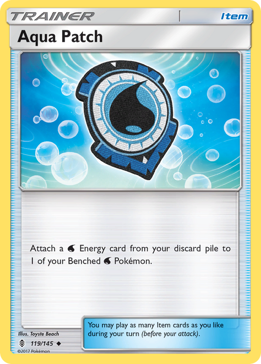 Aqua Patch - 119/145 - Guardians Rising