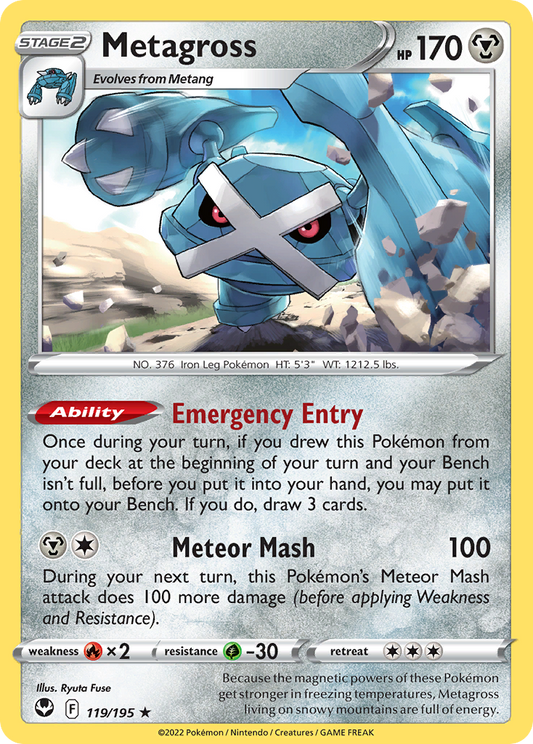 Metagross - 119/195 - Silver Tempest