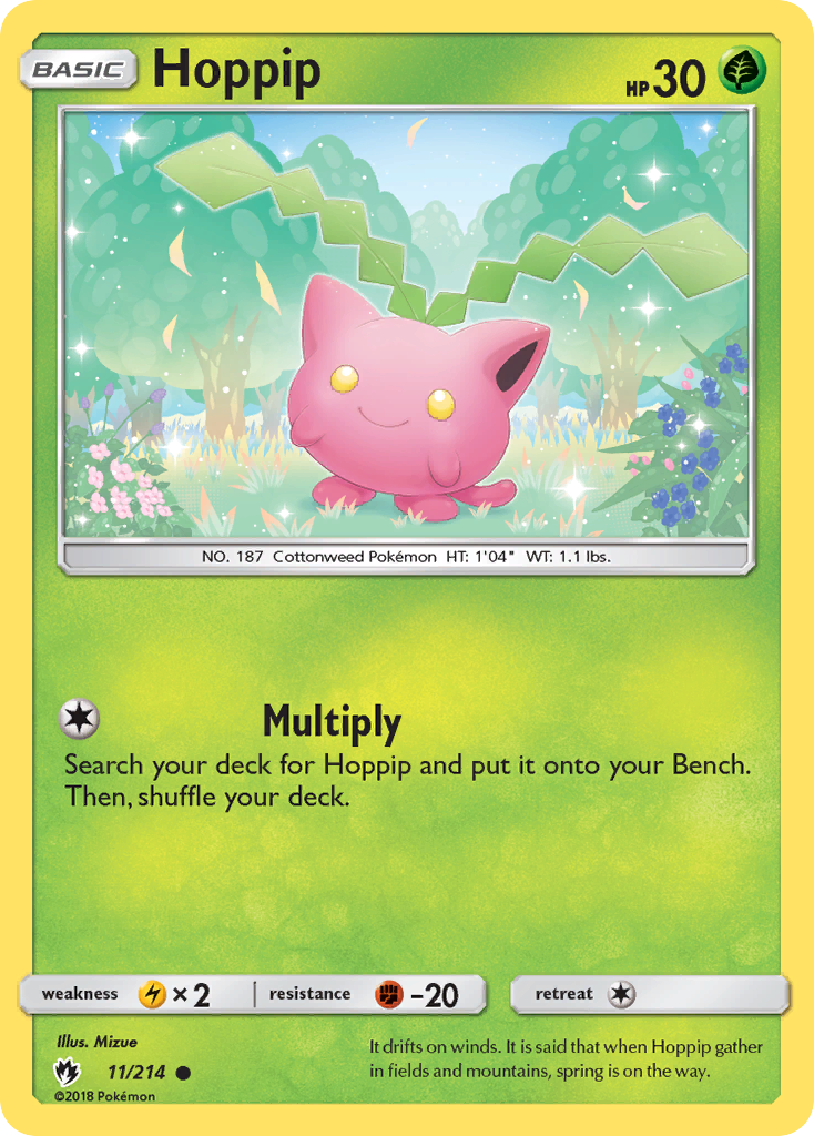 Hoppip - 011/214 - Lost Thunder