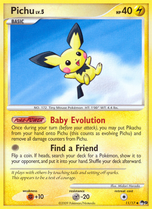 Pichu - 11/17 - POP Series 9