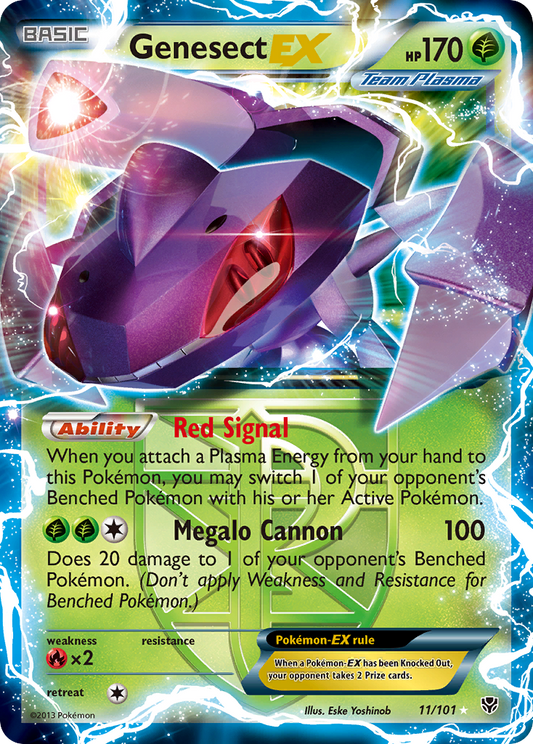 Genesect-EX - 011/101 - Plasma Blast