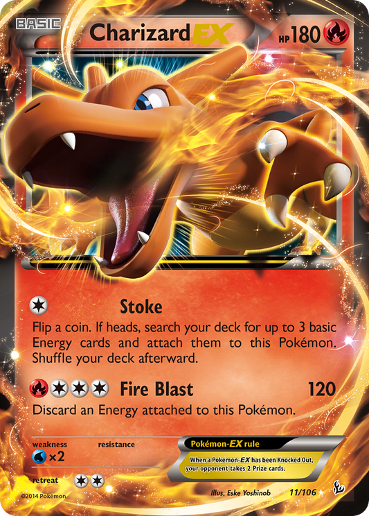 Charizard-EX - 011/106 - Flashfire