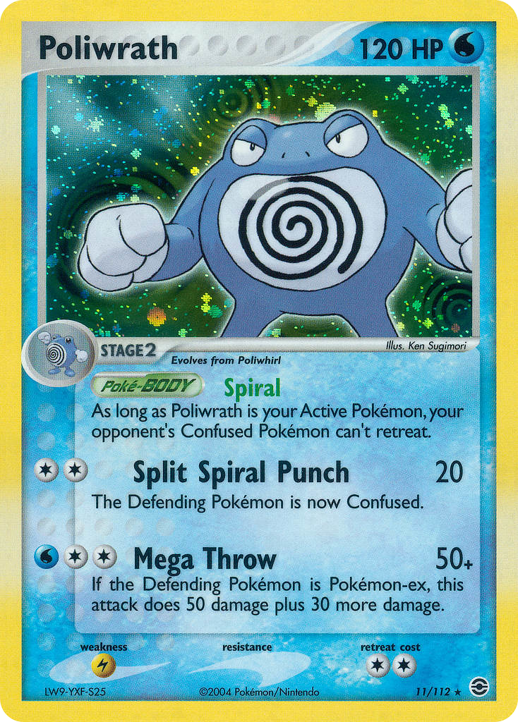 Poliwrath - 011/112 - FireRed & LeafGreen