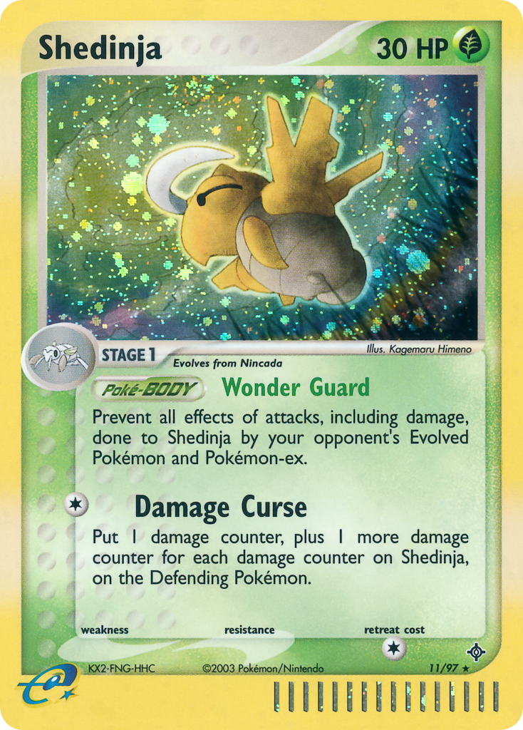 Shedinja - 11/97 - Dragon