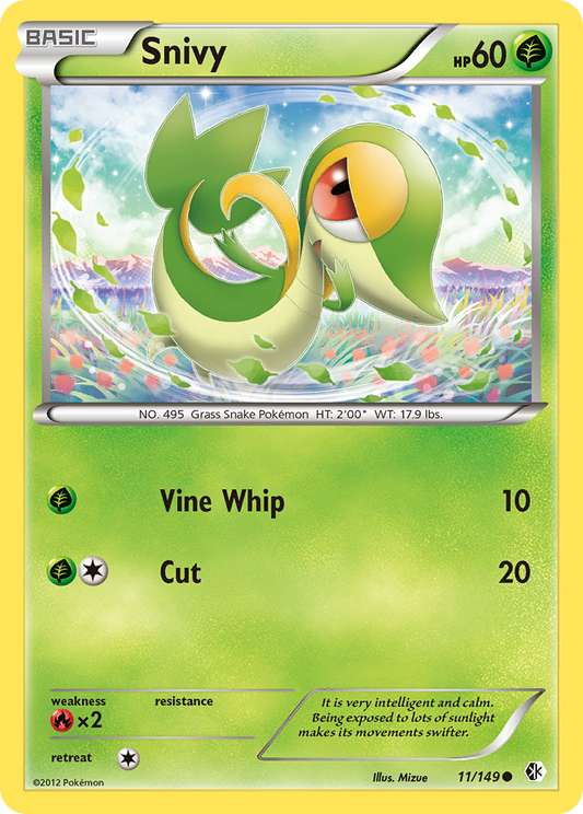 Snivy - 011/149 - Boundaries Crossed