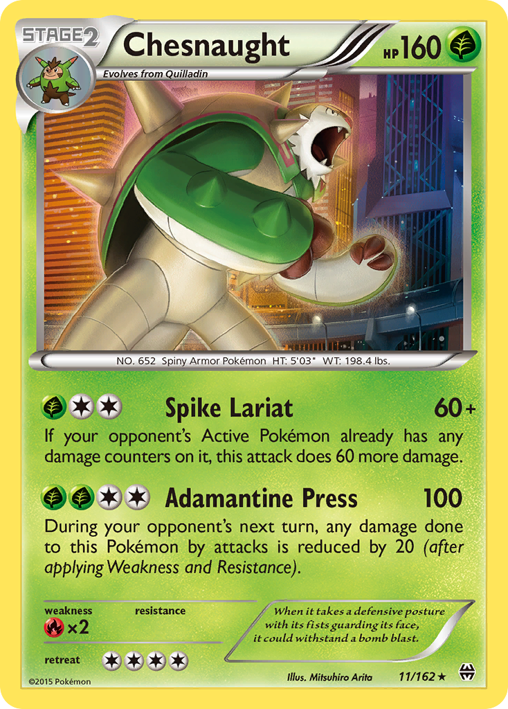 Chesnaught - 011/162 - BREAKthrough