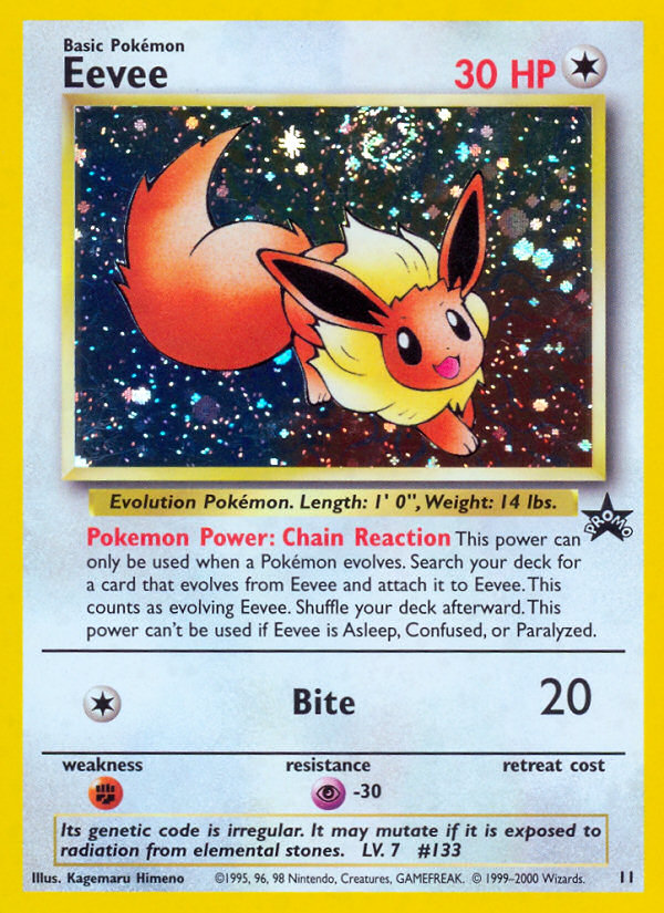 Eevee - 11/53 - Wizards Black Star Promos