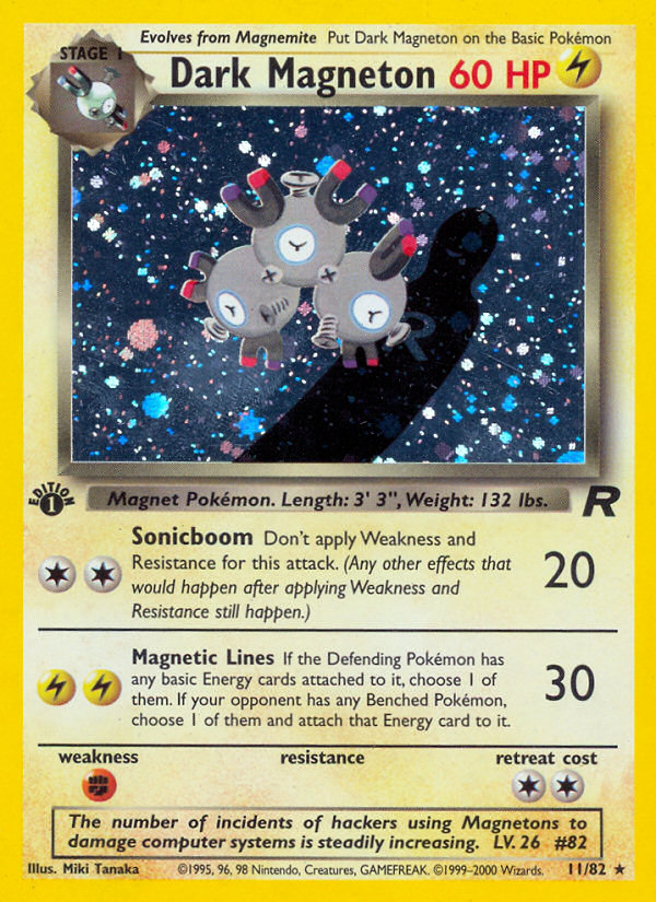 Dark Magneton - 11/82 - Team Rocket