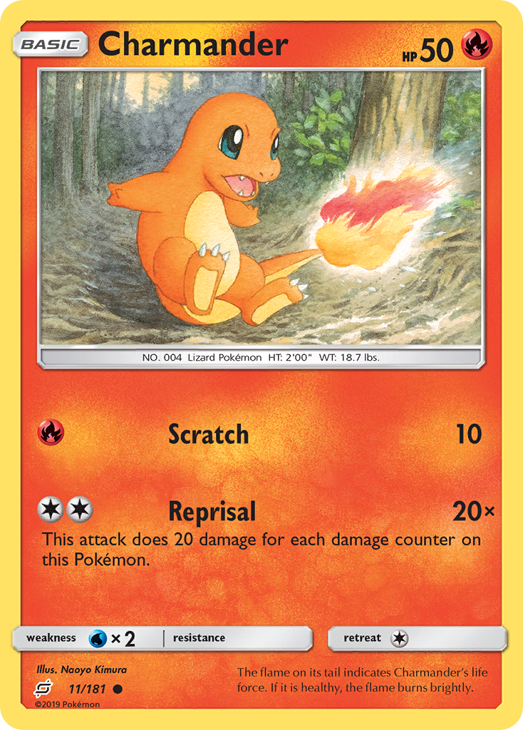 Charmander - 011/181 - Team Up