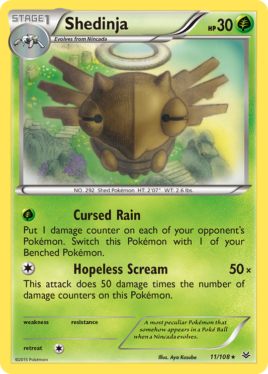 Shedinja - 011/108 - Roaring Skies