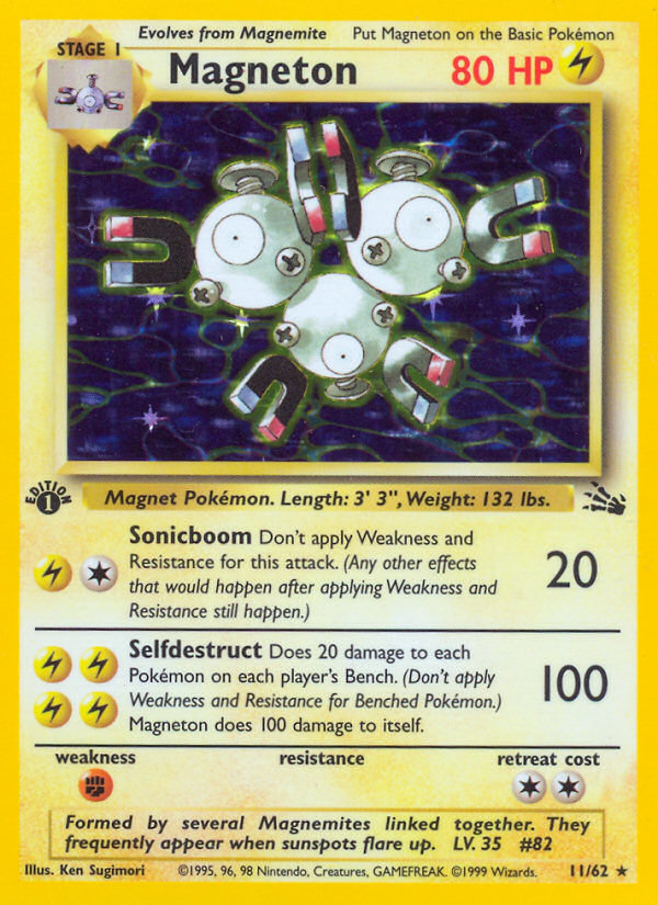 Magneton - 11/62 - Fossil