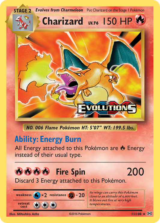 Charizard - 011/108 - Evolutions