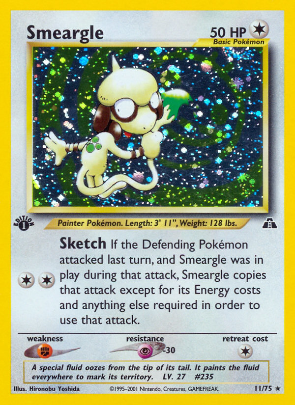 Smeargle - 11/75 - Neo Discovery