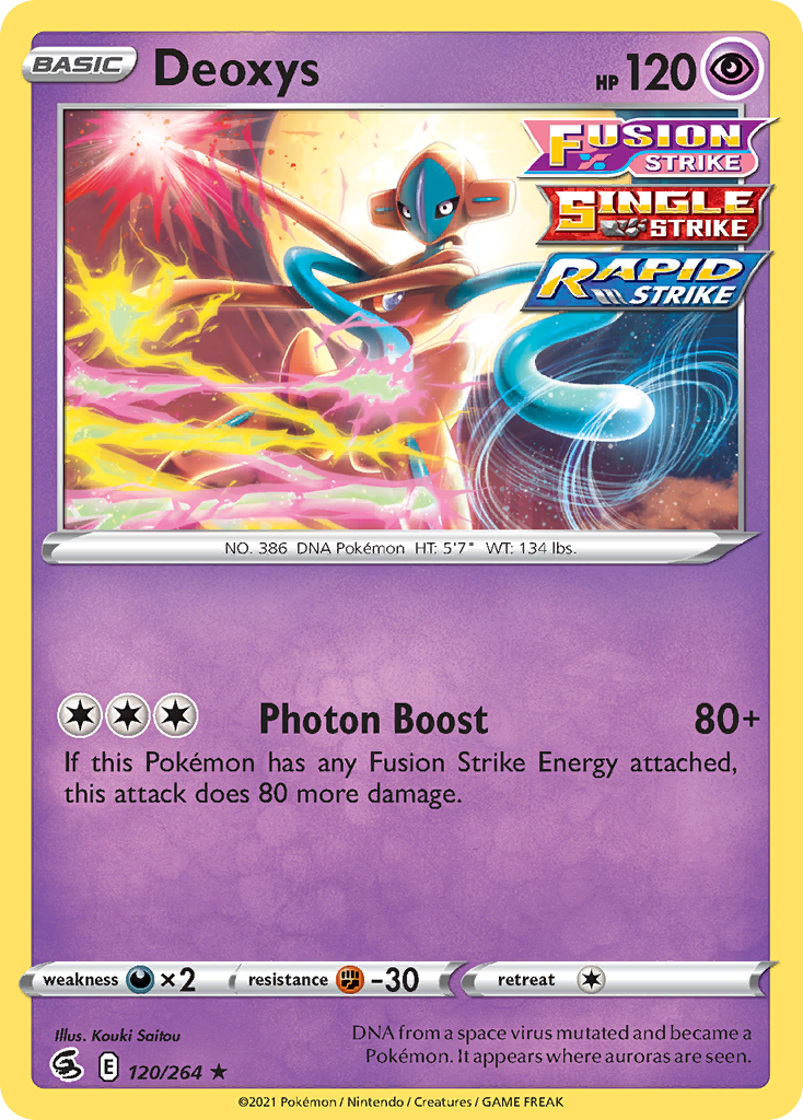 Deoxys - 120/264 - Fusion Strike