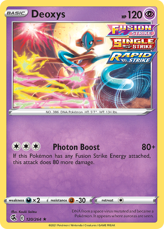 Deoxys - 120/264 - Fusion Strike