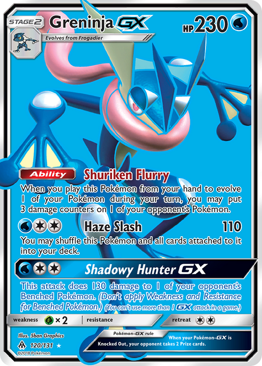 Greninja-GX - 120/131 - Forbidden Light