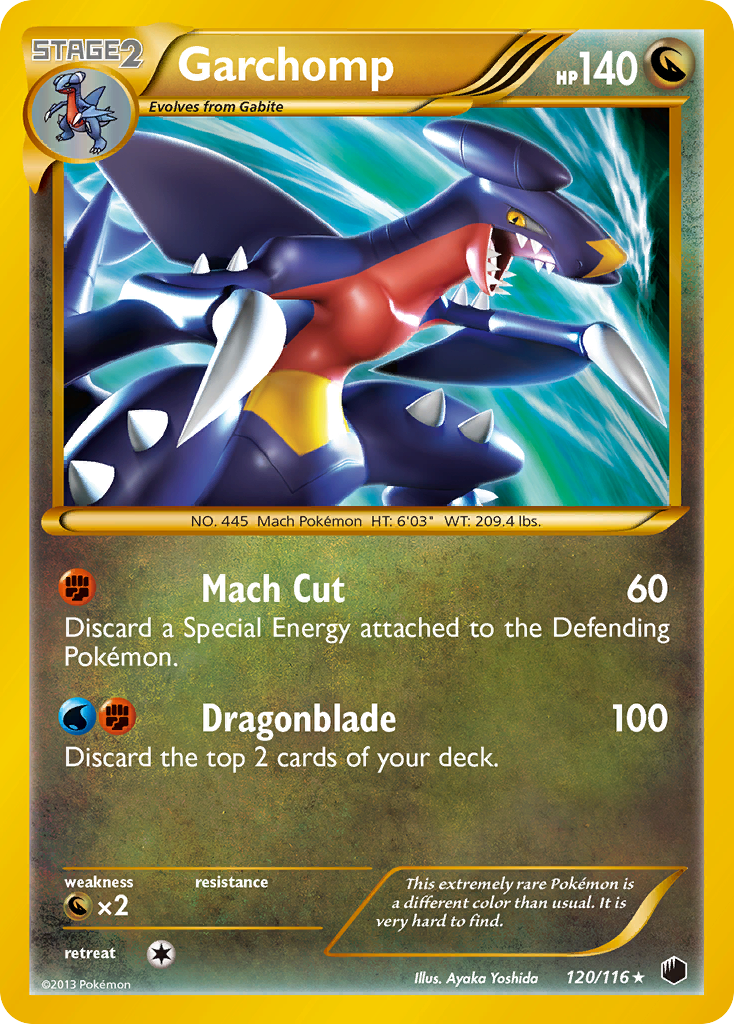 Garchomp - 120/116 - Plasma Freeze