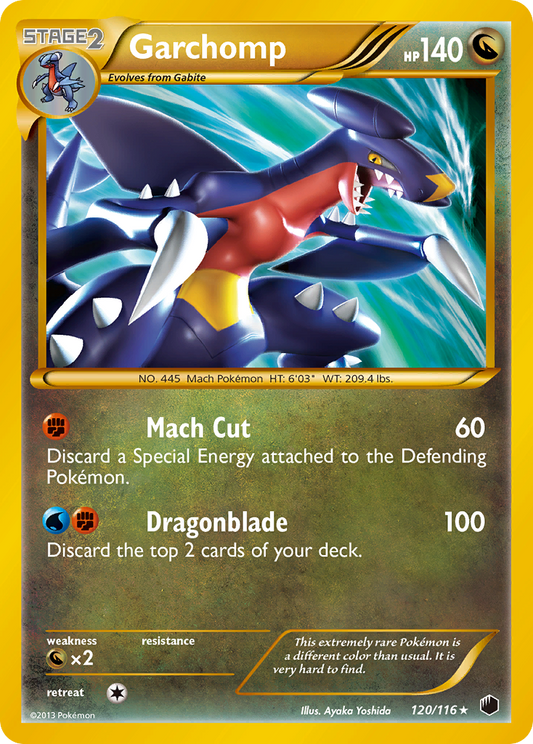 Garchomp - 120/116 - Plasma Freeze