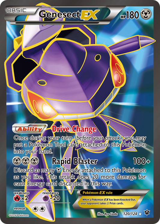 Genesect-EX - 120/124 - Fates Collide