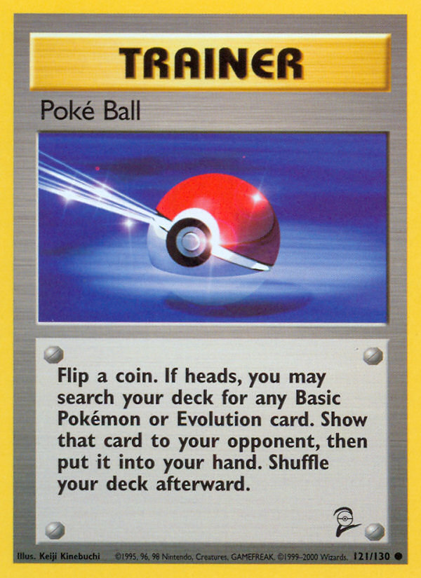 Poké Ball - 121/130 - Base Set 2