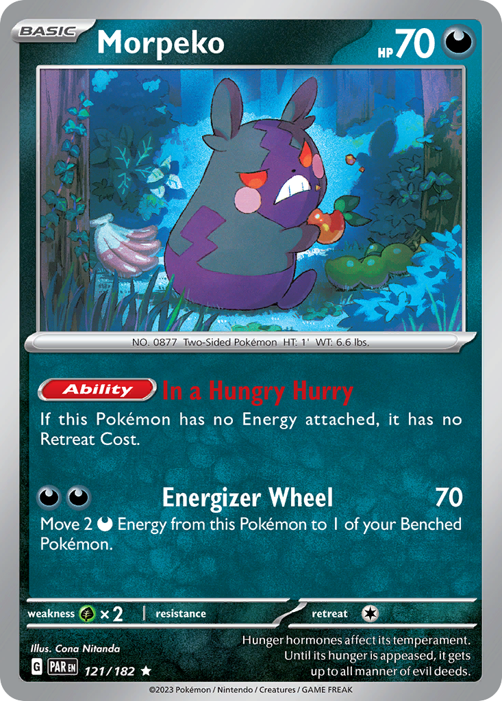 Morpeko - 121/182 - Paradox Rift