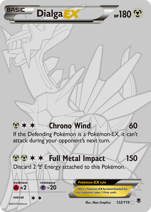 Dialga-EX - 122/119 - Phantom Forces