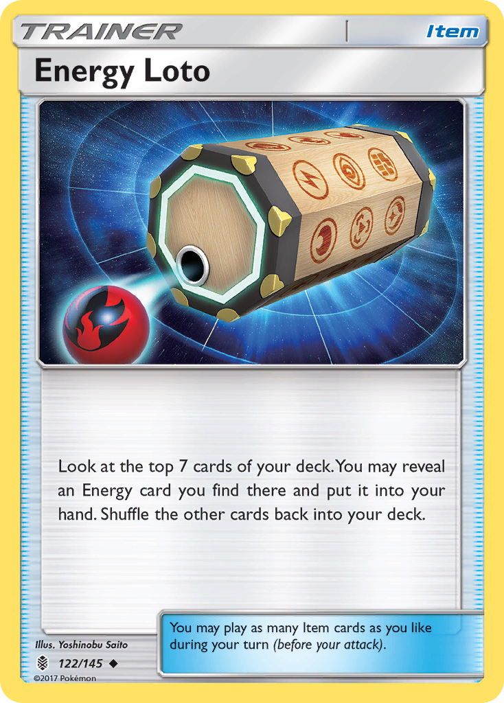 Energy Loto - 122/145 - Guardians Rising