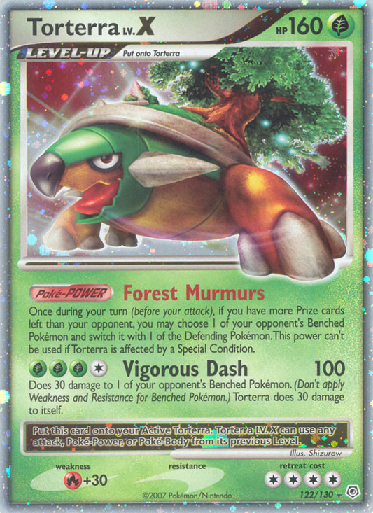 Torterra LV.X - 122/130 - Diamond & Pearl