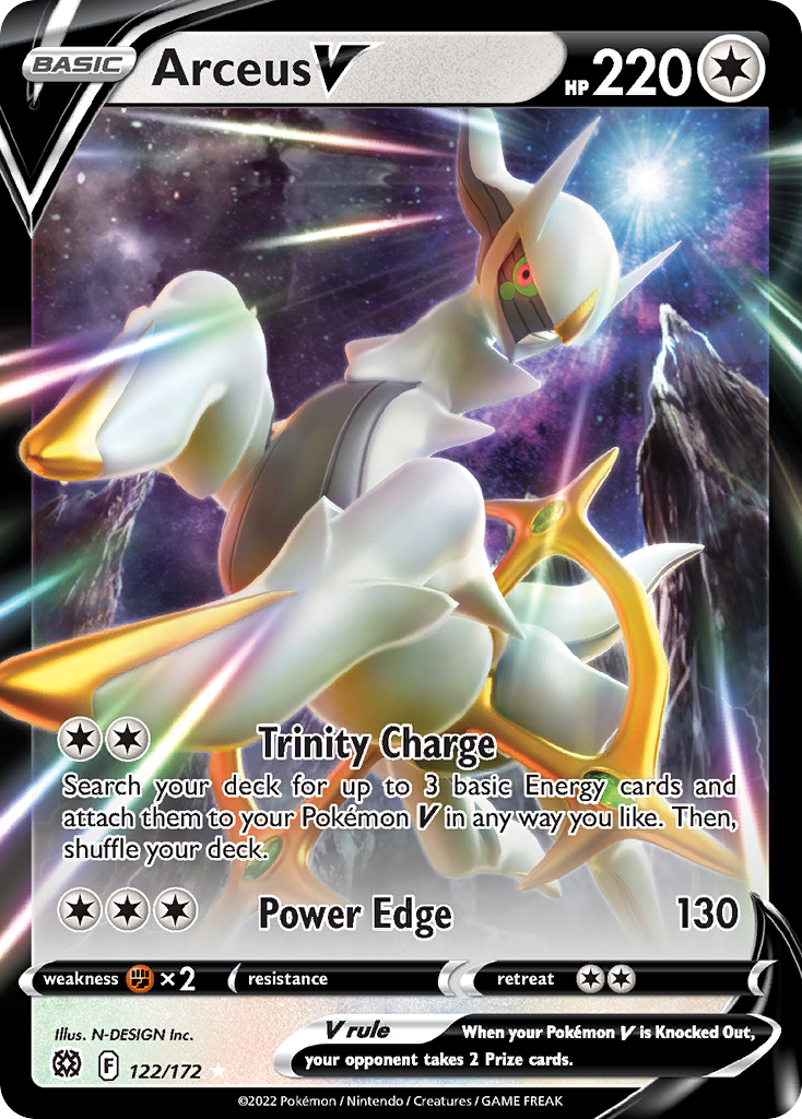 Arceus V - 122/172 - Brilliant Stars