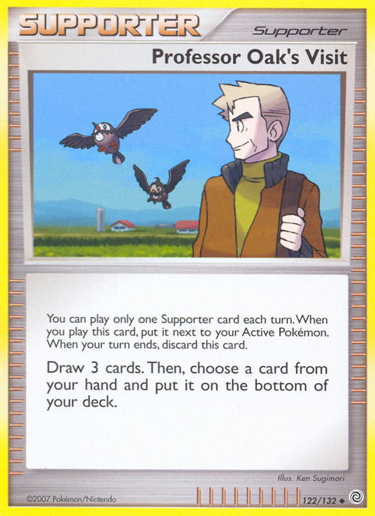 Professor Oak's Visit - 122/132 - Secret Wonders