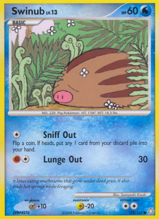 Swinub - 123/146 - Legends Awakened