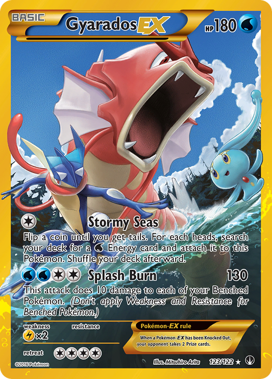 Gyarados-EX - 123/122 - BREAKpoint