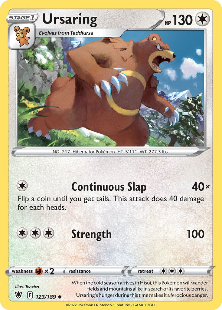 Ursaring - 123/189 - Astral Radiance