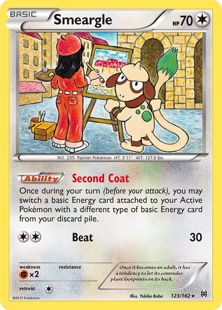 Smeargle - 123/162 - BREAKthrough