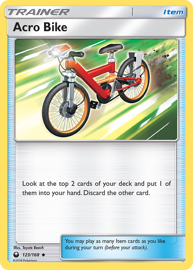 Acro Bike - 123/168 - Celestial Storm