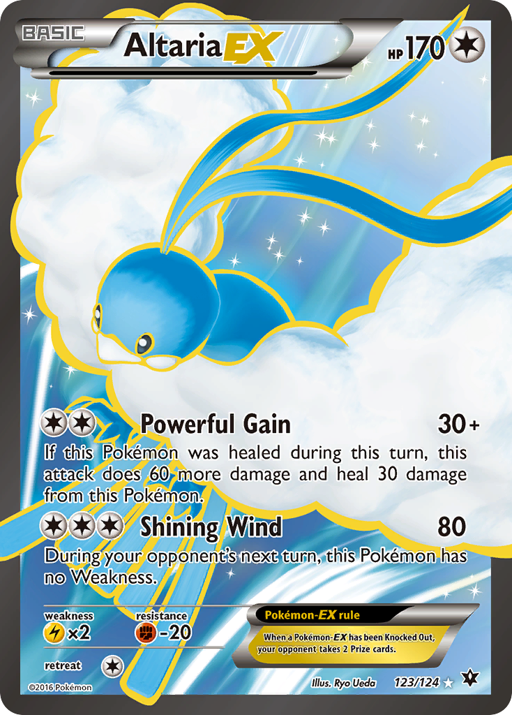 Altaria-EX - 123/124 - Fates Collide