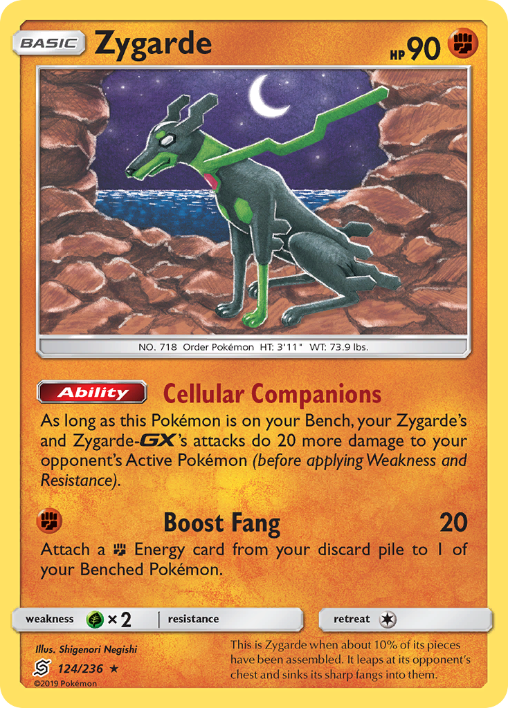 Zygarde - 124/236 - Unified Minds