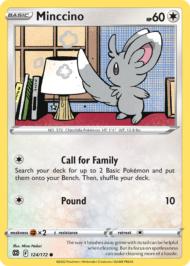 Minccino - 124/172 - Brilliant Stars